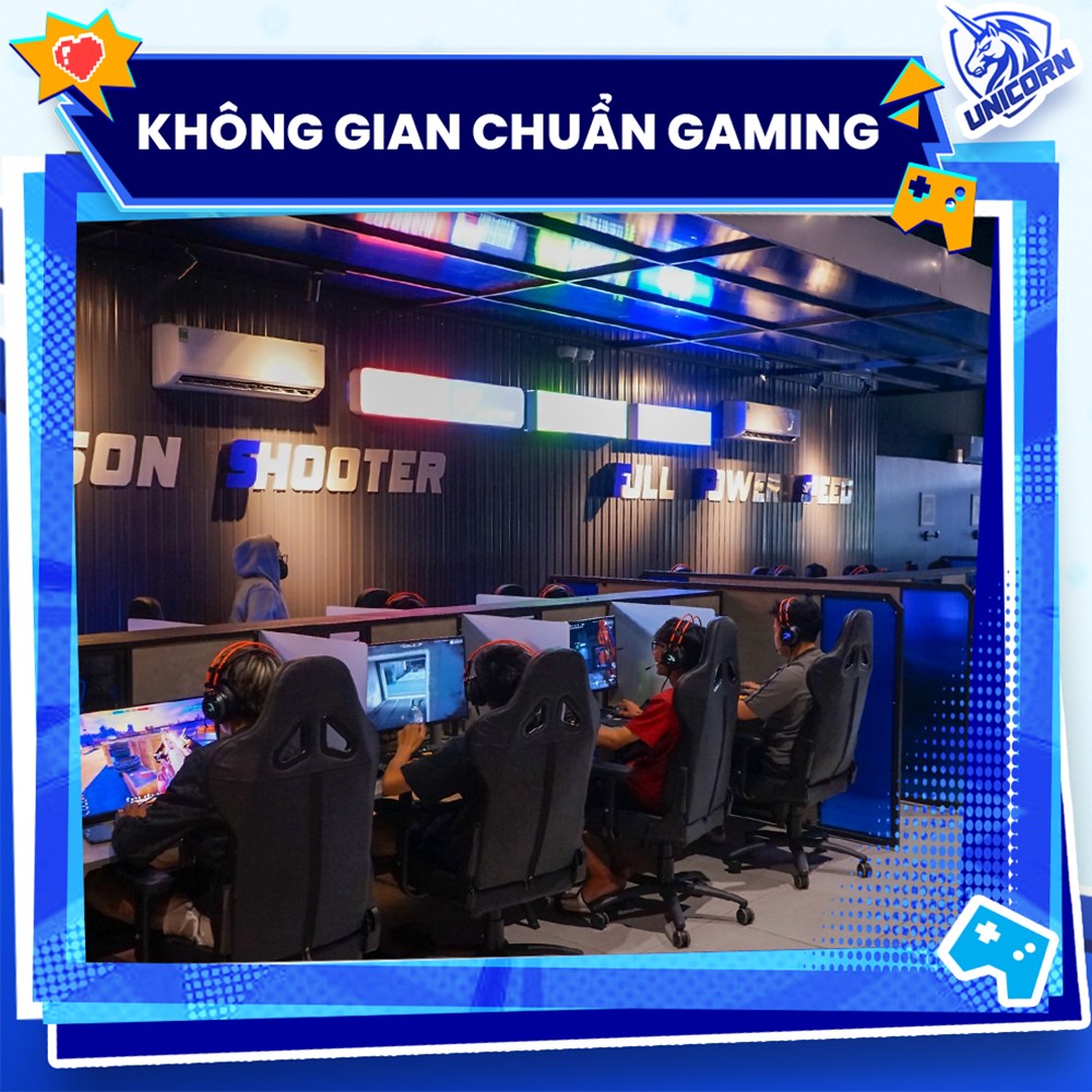 Không gian VIP Private Zone – Unicorn Gaming